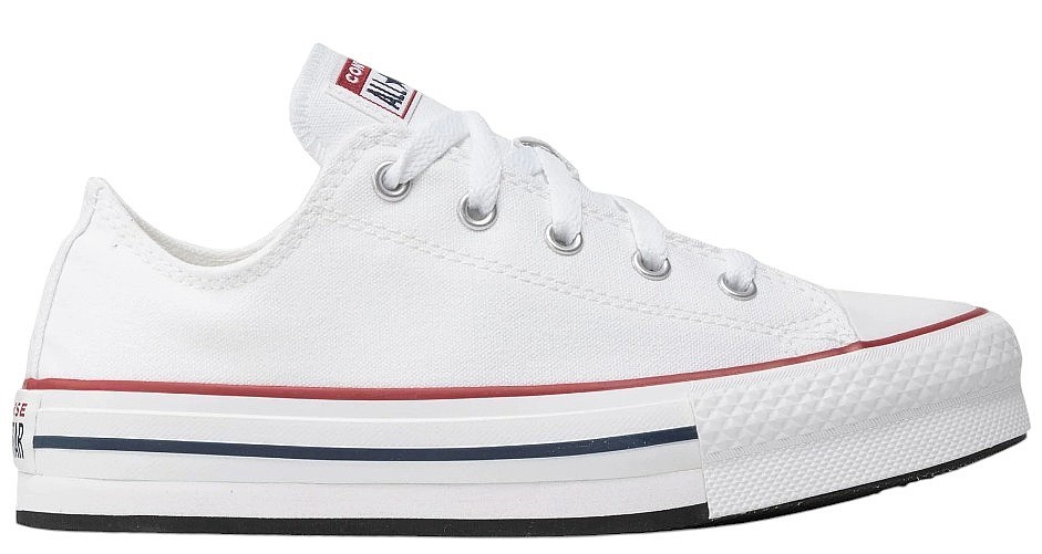 chaussures Converse Chuck Taylor All Star Eva Lift OX - 272858/White/Garnet/Navy - unisex junior