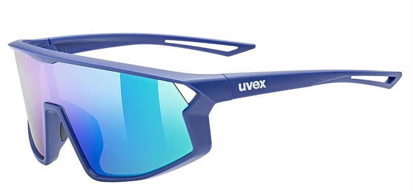 очки Uvex Skyryse Jr. - Blue Matt/Mirror Green - unisex junior