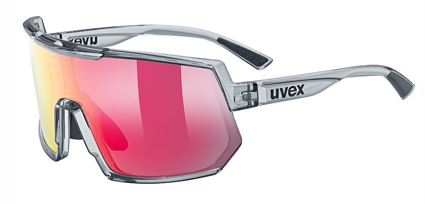 очки Uvex Sportstyle 235 - Smoke Trans/Mirror Red