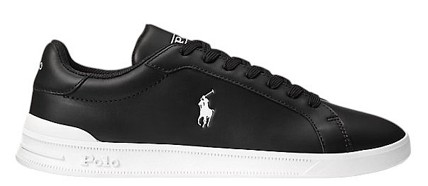 topánky Polo Ralph Lauren Heritage Court II - Black/Grey