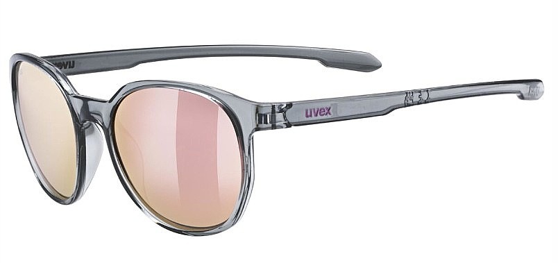 okuliare Uvex LGL 54 - Smoke/Mirror Pink
