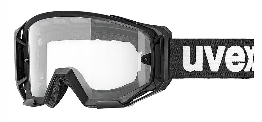 briller Uvex Athletic - Black Matt/Clear