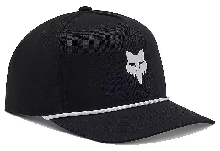 gorra con visera Fox Head Rope Snapback - Black - men´s