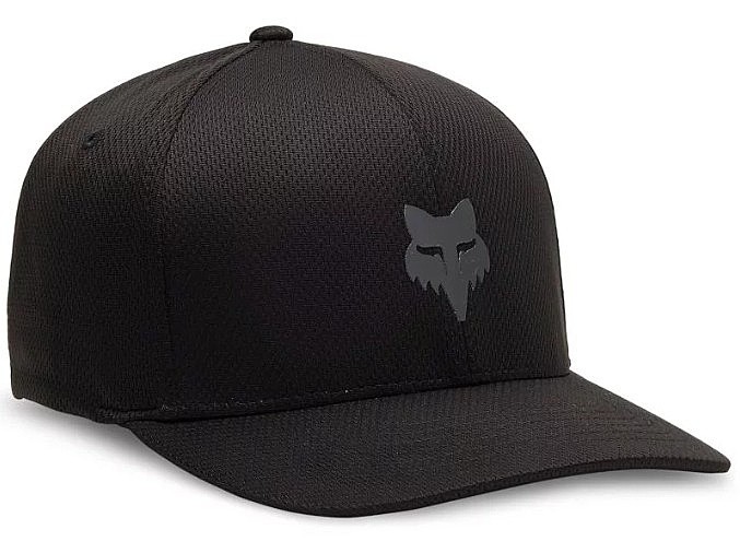 kasket Fox Head Tech Flexfit - Black/Charcoal - men´s