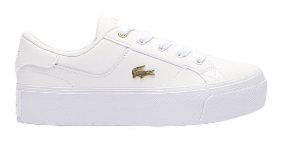 buty Lacoste Ziane Platform - White/Gold