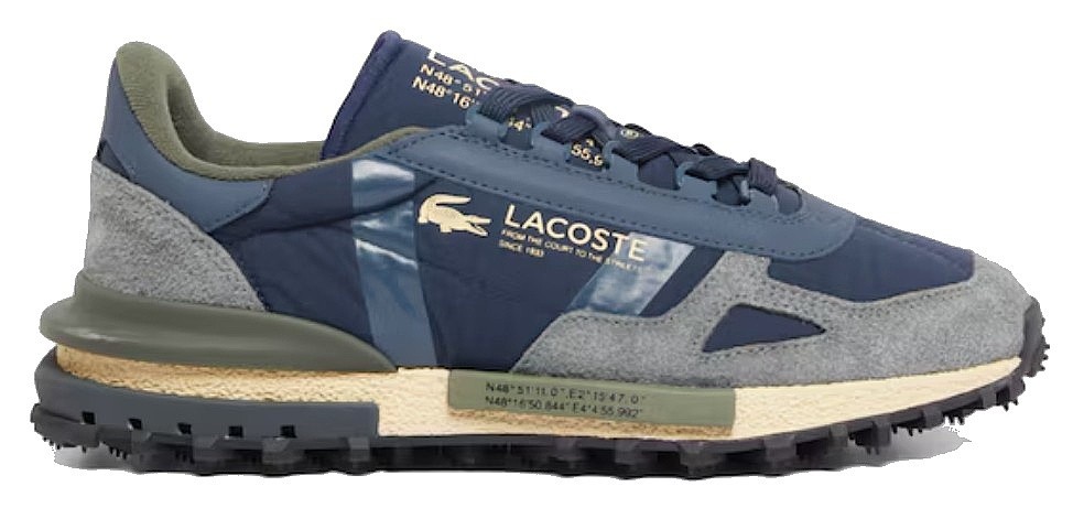 chaussures Lacoste Elite Active - Navy/Khaki - men´s