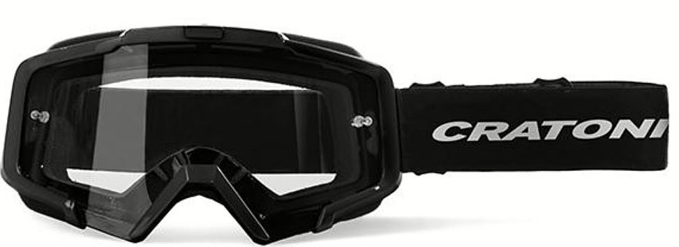 brýle Cratoni MX C-Dirttrack - Black
