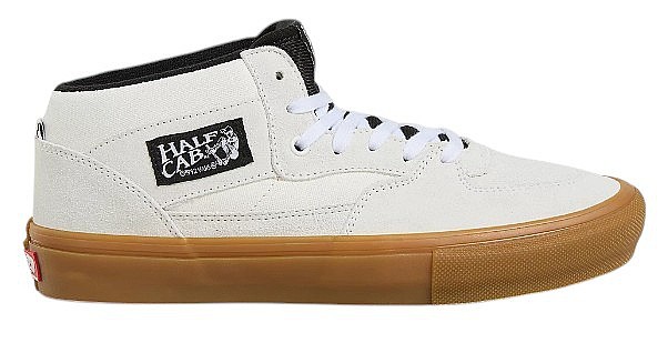 chaussures Vans Skate Half Cab - Antique White/Gum - men´s