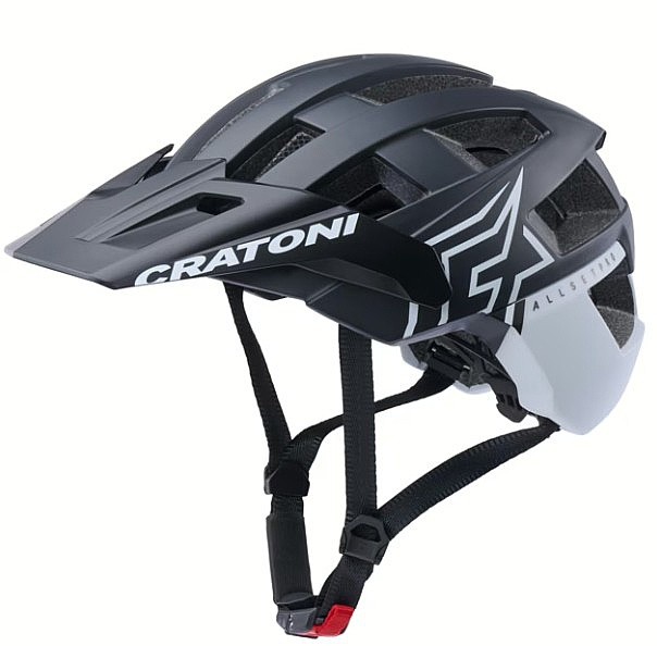 hjelm Cratoni AllSet Pro - Black/White Matt