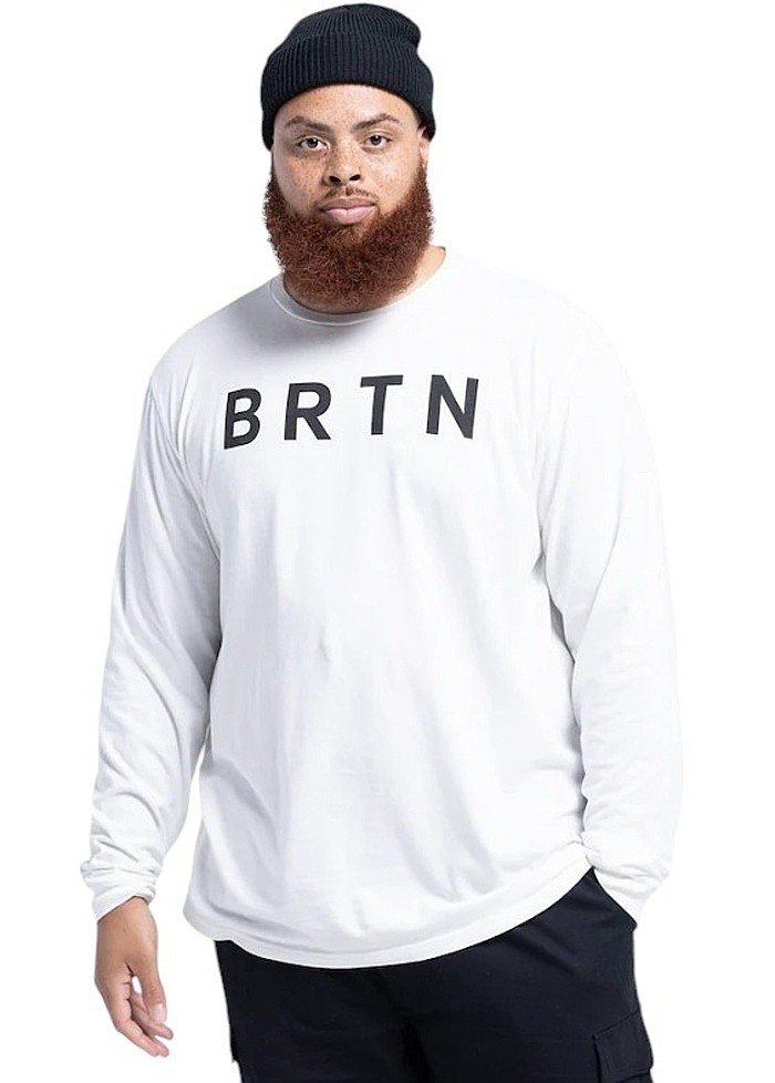 tričko Burton BRTN LS - Stout White - men´s