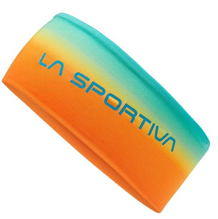 čelenka La Sportiva Fade - Tropic Blue/Cherry Tomato