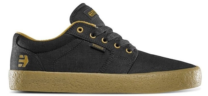 sko Etnies Barge LS - Black Raw - men´s