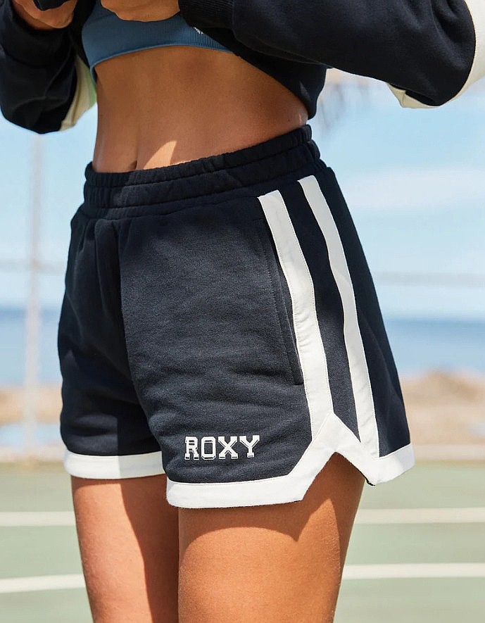 шорты Roxy Essential Energy Scallop - KVJ0/True Black - women´s