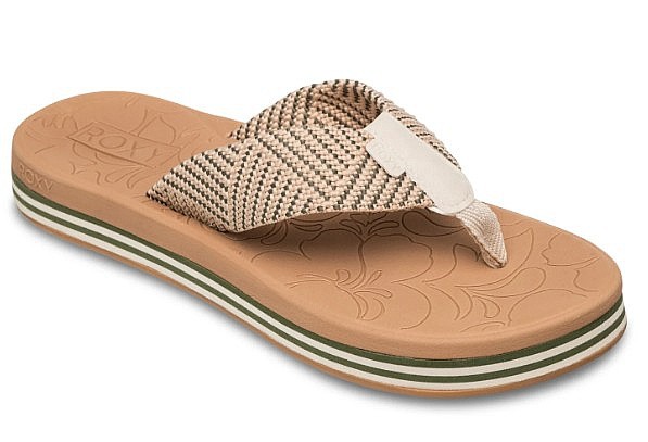 șlapi Roxy Colbee Hi - SAG/Sage - women´s