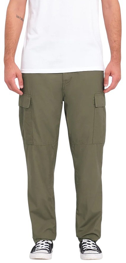 pants Volcom Strange Tripper Tapered Cargo - Wintermoss - men´s