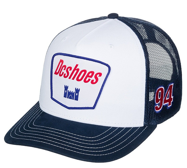 gorra con visera DC Speedway Trucker - WBB0/White - men´s
