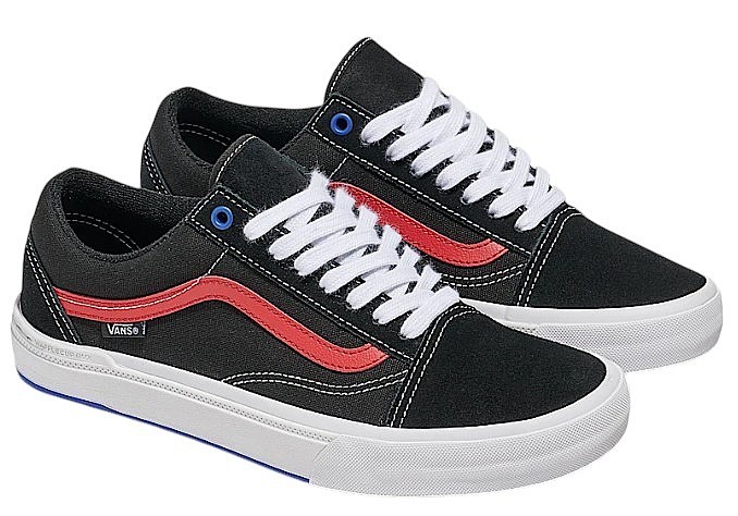 chaussures Vans BMX Old Skool - Sport Black/Red - men´s