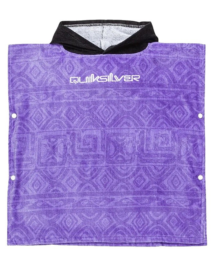 полотенце Quiksilver Hoody Towel Boy - PMG0/Dusted Peri - kid´s