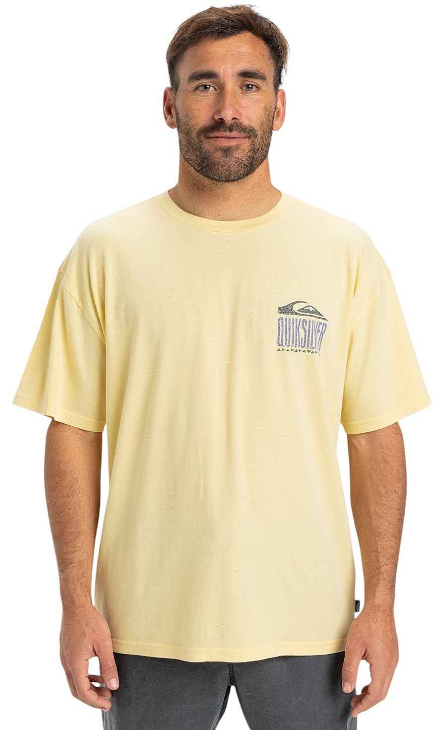 tričko Quiksilver GH Qs Crystal Jet - YEM0/Popcorn - men´s