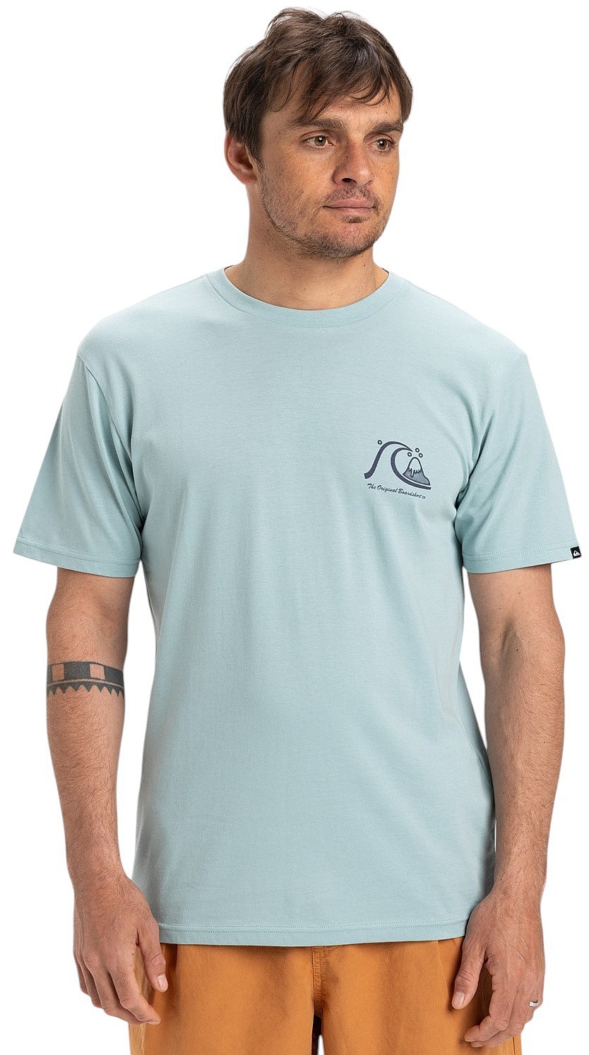 tričko Quiksilver Evo Original Bs - BGW0/Aquifer