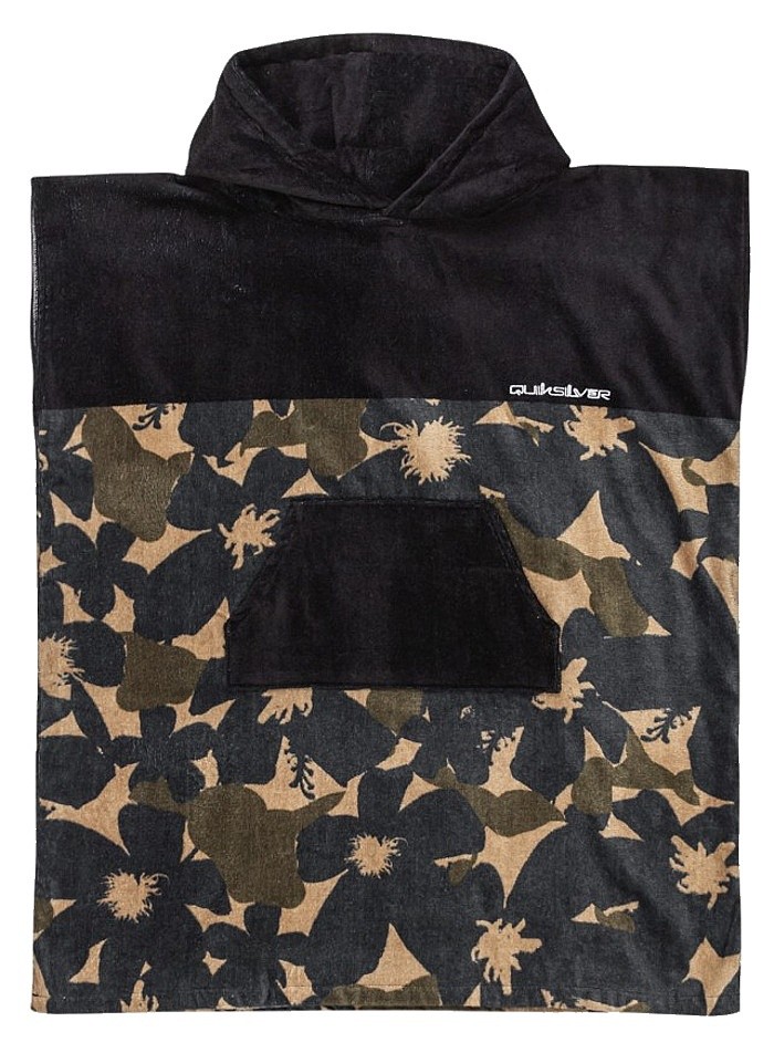 serviette Quiksilver Hoody Towel Youth - CRE0/Grape Leaf - boy´s