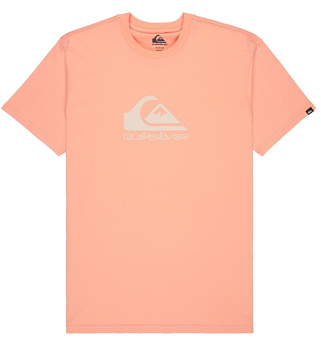 T-shirt Quiksilver Ev Comp Logo - MEF0/Peach Parfait