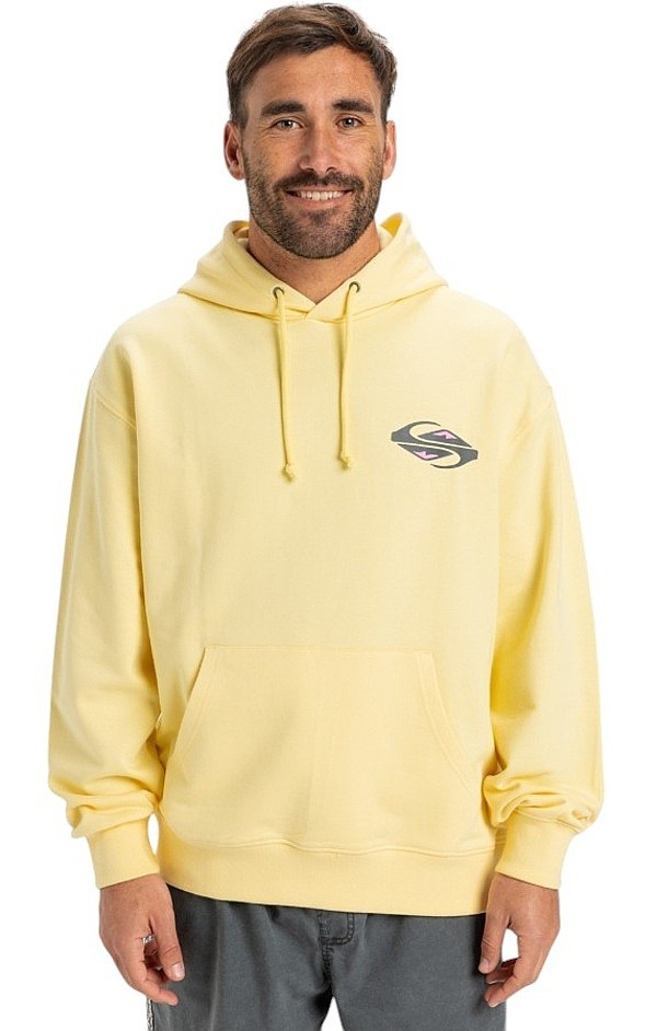 sweat-shirt Quiksilver Apog Heritage Hoodie - YEM0/Popcorn - men´s