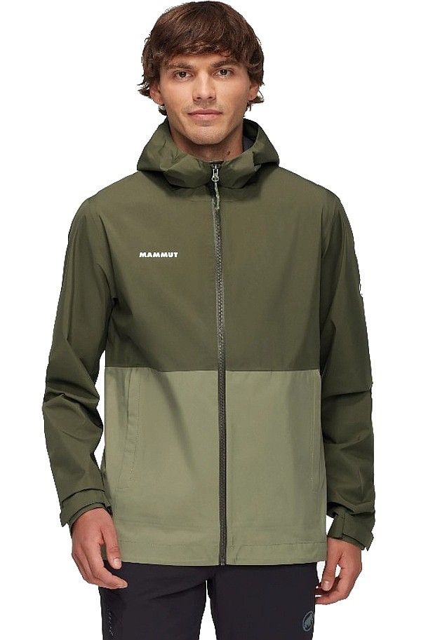 куртка Mammut Linard Light HS Hooded - 40300 Marsh/Dark Marsh - men´s