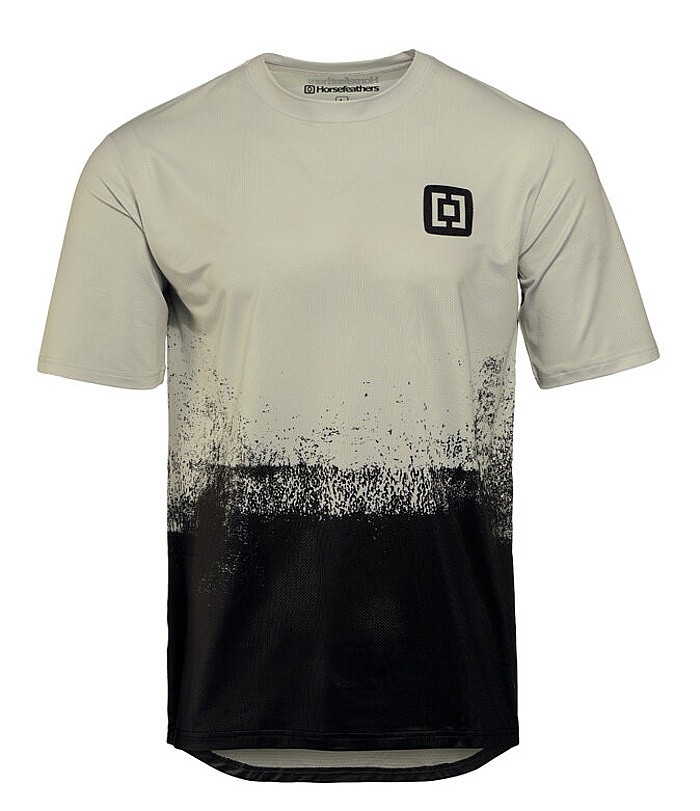 tröja Horsefeathers Quantum - Silver Birch/Black - men´s