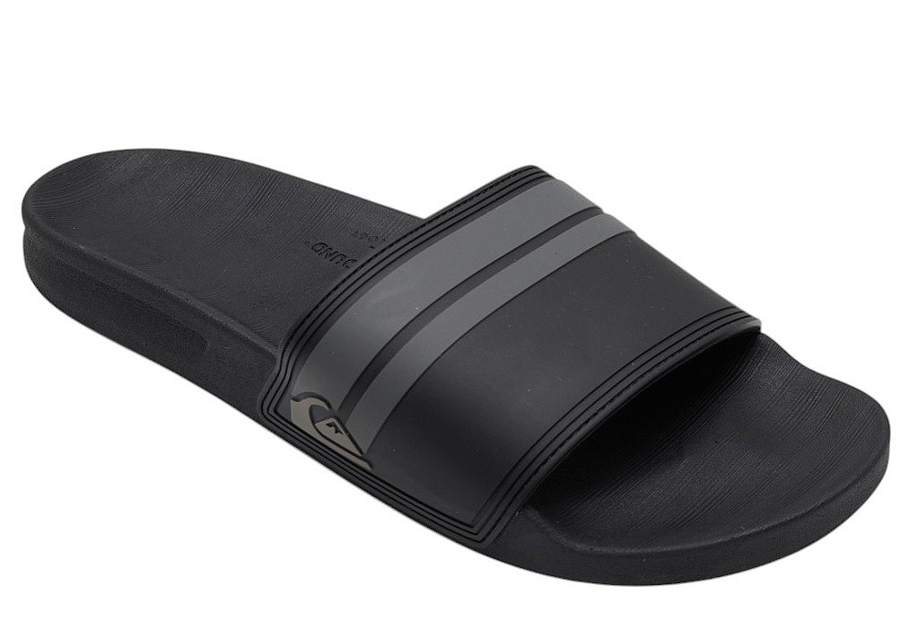 chaussures Quiksilver Rivi Slide - XKKS/Black/Black/Grey - men´s