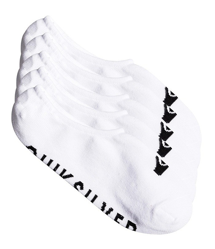 socks Quiksilver Liner 5 Pack - WBB0/White - men´s