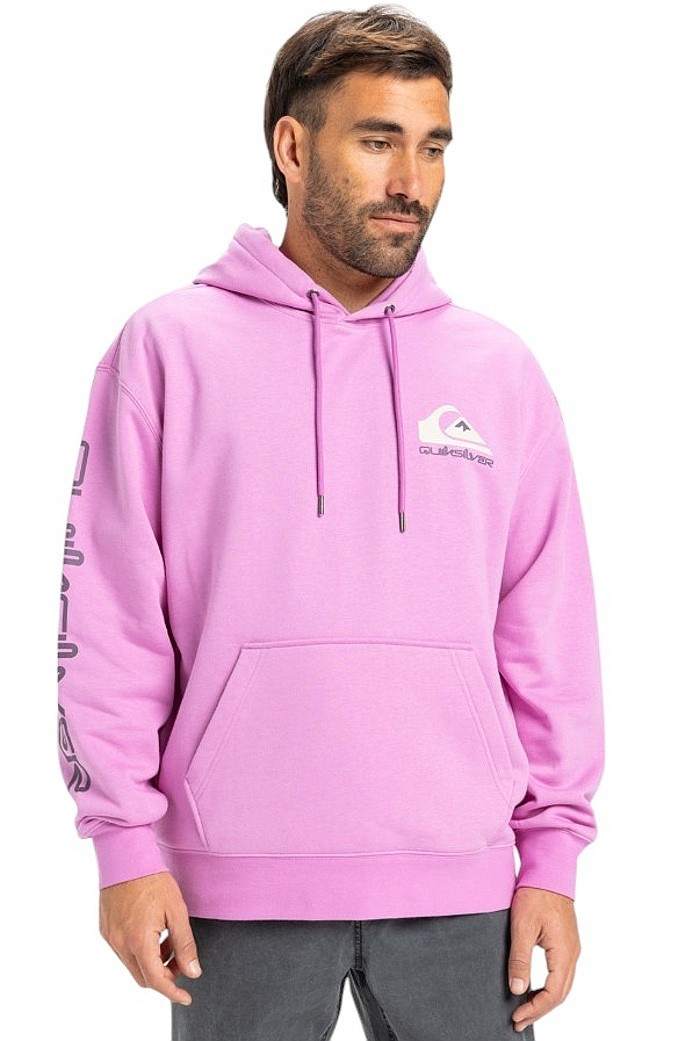sweat-shirt Quiksilver Omni Logo Hoodie - PHP0/Violet - men´s