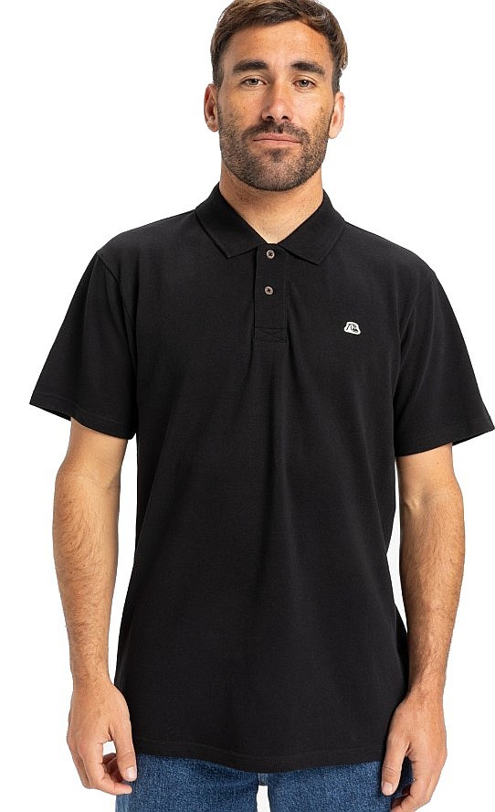 T-shirt Quiksilver DNA Polo - KVJ0/Black - men´s