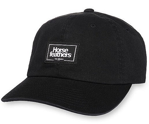 šiltovka Horsefeathers Vinny - Black - men´s