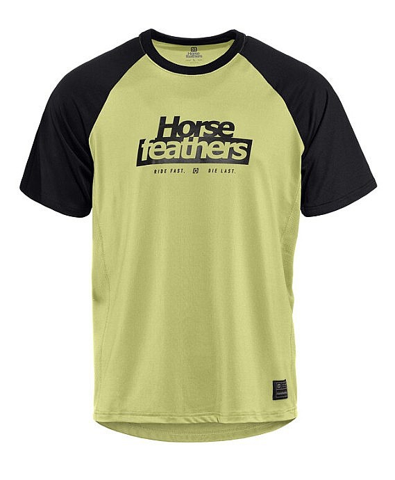 koszulka kolarska Horsefeathers Spike - Nile/Black