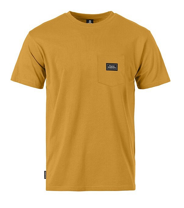 tričko Horsefeathers Alpha Pocket - Honey - men´s