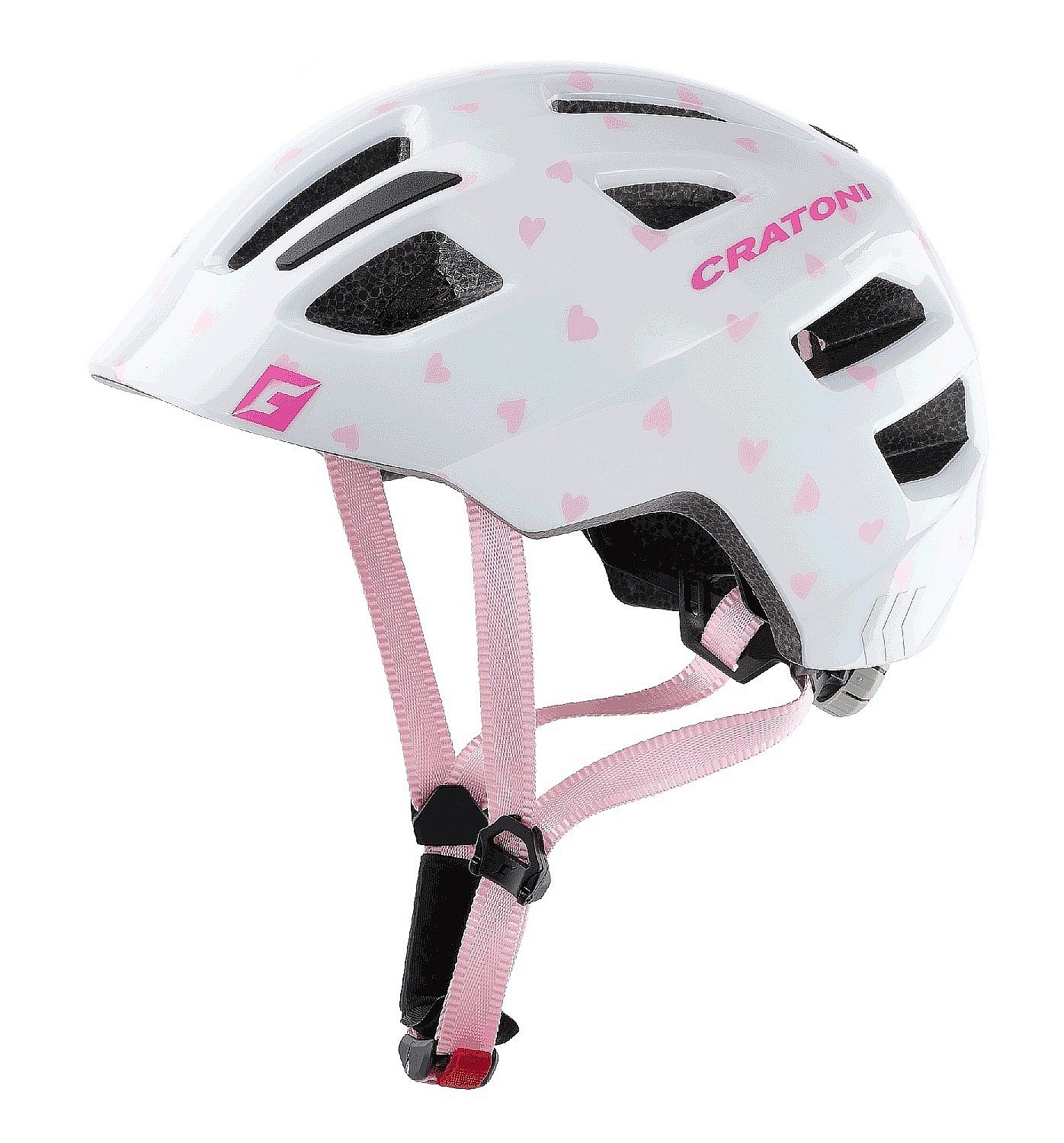шлем Cratoni Maxster - Heart Rose Glossy - kid´s