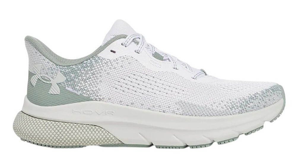 chaussures Under Armour Hovr Turbulence 2 - White/Silica Green/Hydro Green - women´s