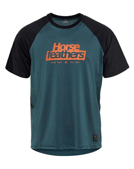 jersey Horsefeathers Spike - Petrol/Black - men´s