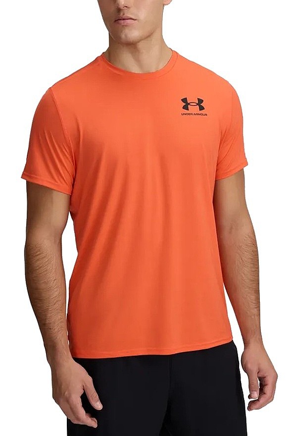 T-shirt Under Armour HeatGear Fitted - Fire/Black - men´s