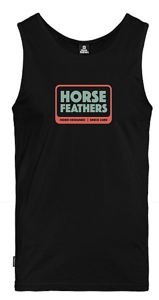 жилетка Horsefeathers Milennium - Black - men´s