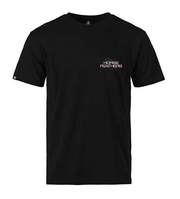 tricou Horsefeathers Rizmo - Black - men´s