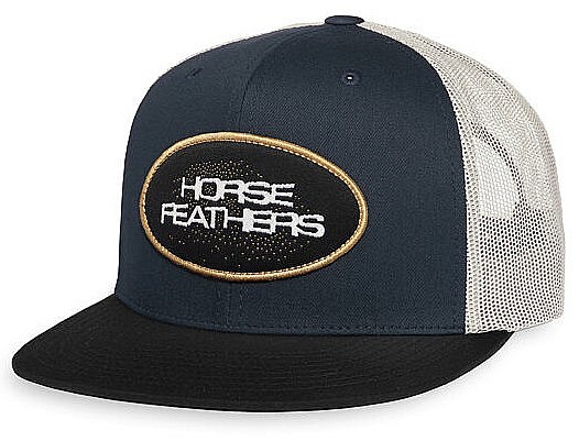 czapka z daszkiem Horsefeathers Bunk Trucker - Navy