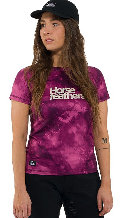 jersey Horsefeathers Deco - Blackberry Camo - women´s
