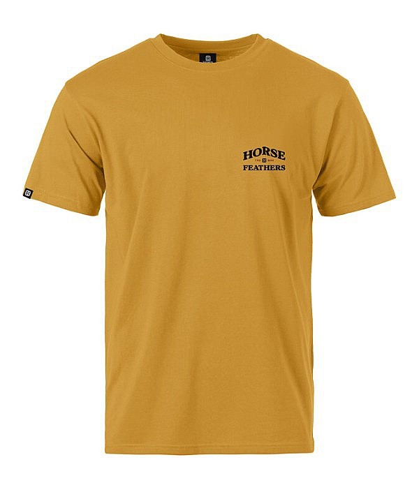 T-Shirt Horsefeathers Summit - Honey - men´s