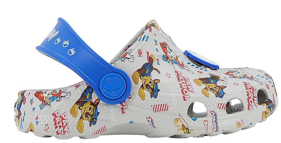 chaussures Coqui 8701/Little Frog - Stone/New Royal PP Chase + Amulet - kid´s