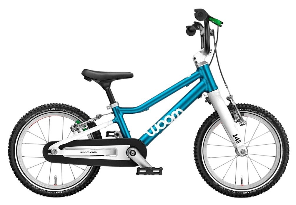 bicykel Woom 2 Go 14" - Metallic Blue - kid´s