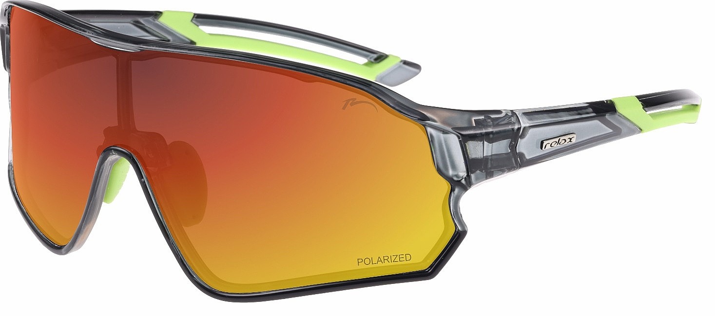 okulary Relax Artan - R5416O/Gloss Grey/Green/Inferno Platinum/Polarized