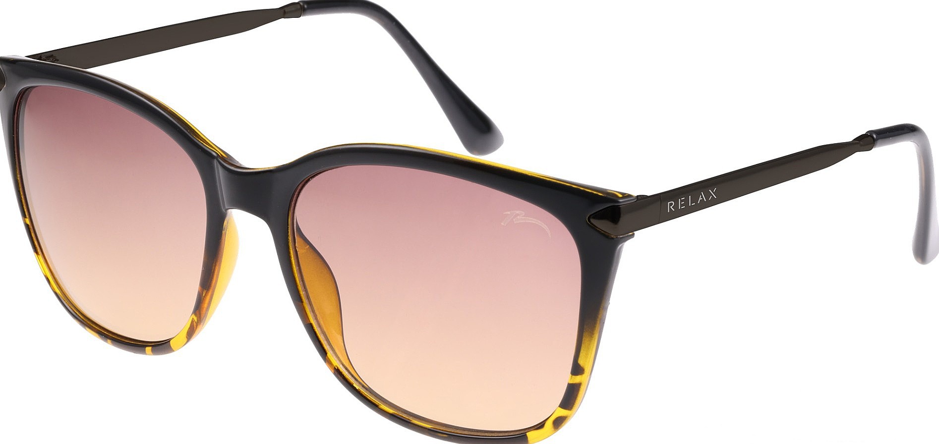 brýle Relax Olivia - R0367A/Gloss Brown Demi/Brown Gradient