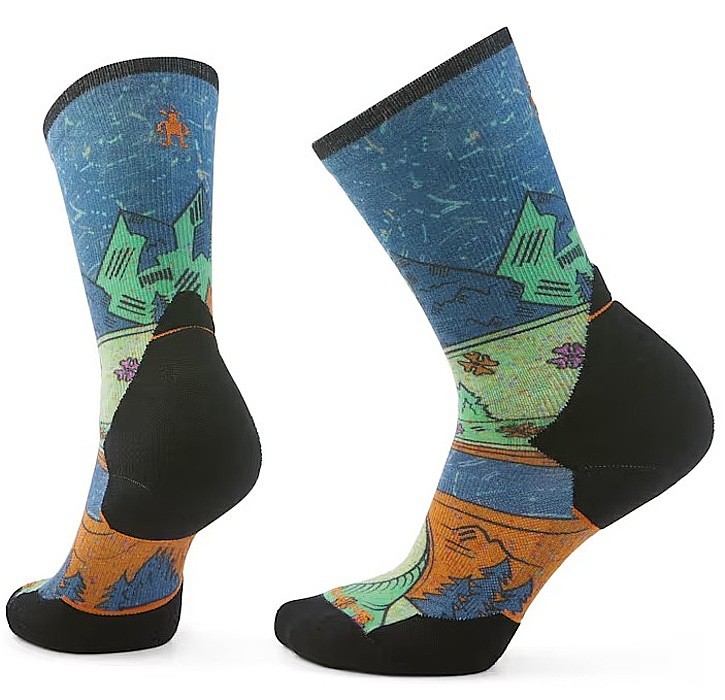 Socken Smartwool Trail Run Targeted Cush MN PR C CS - Twilight Blue - women´s